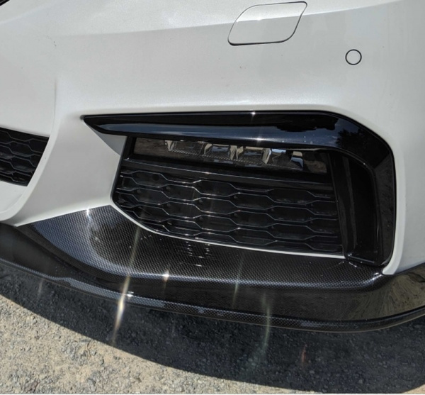 Frontspoiler Sport-Performance Carbon Hochglanz passt für BMW 5er G30 G31 M-Paket +ABE*